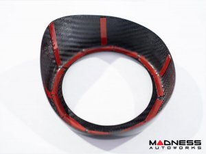  Alfa Romeo Stelvio Interior Air Vent Trim Kit - Carbon Fiber - Front Set - Feroce Carbon